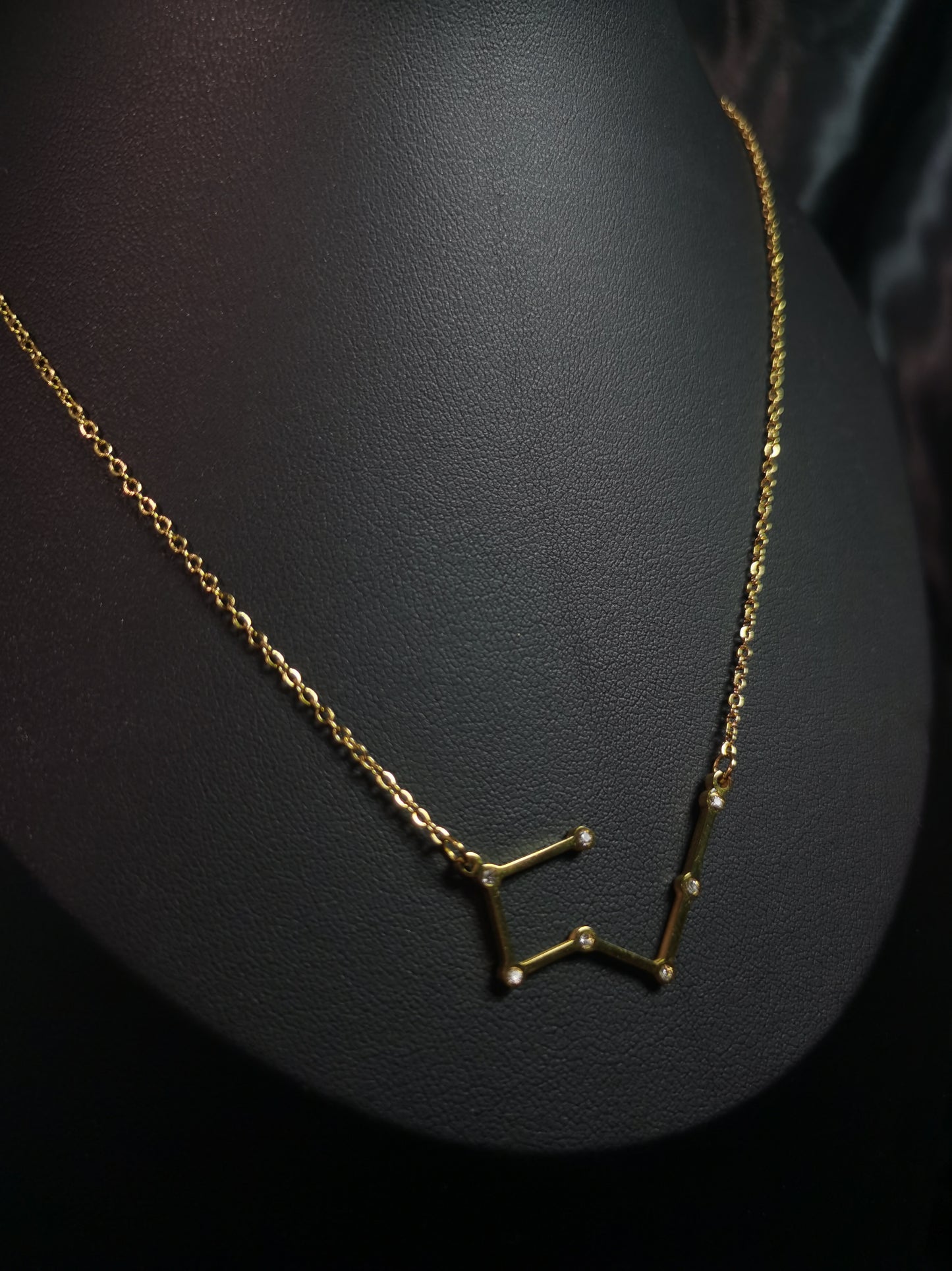 Zodiac Sign Necklace 18k gold-plated Titanium Steel O chain Trendy Jewelry 2025 GMJN013