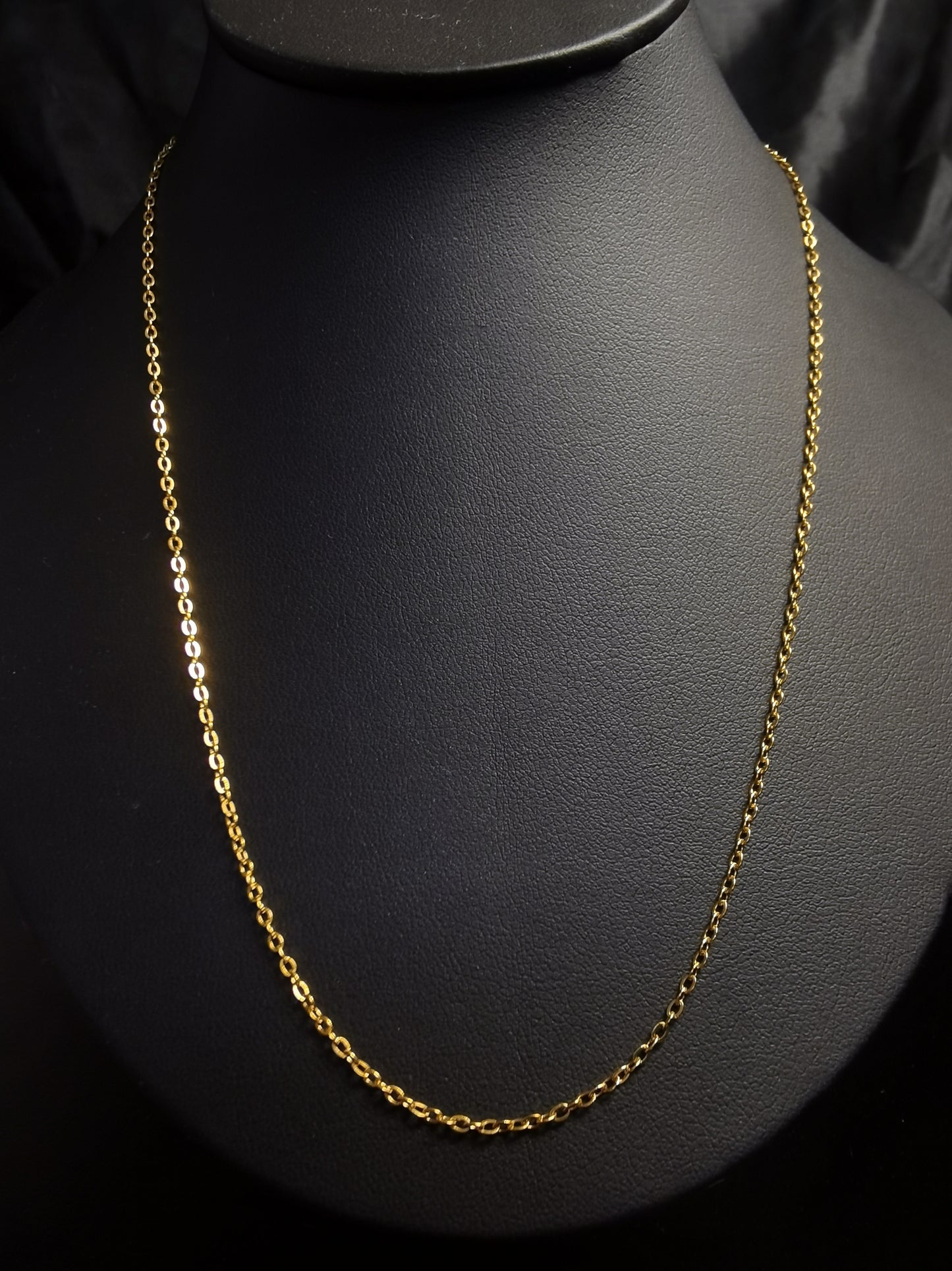 O Chain Necklace 18k gold-plated Titanium Steel Trendy Jewelry 2025 GMJBC005