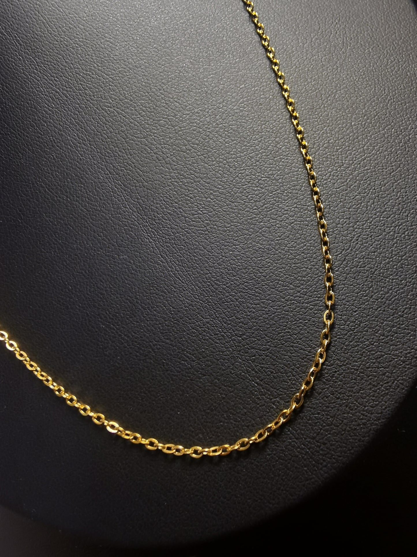 O Chain Necklace 18k gold-plated Titanium Steel Trendy Jewelry 2025 GMJBC005