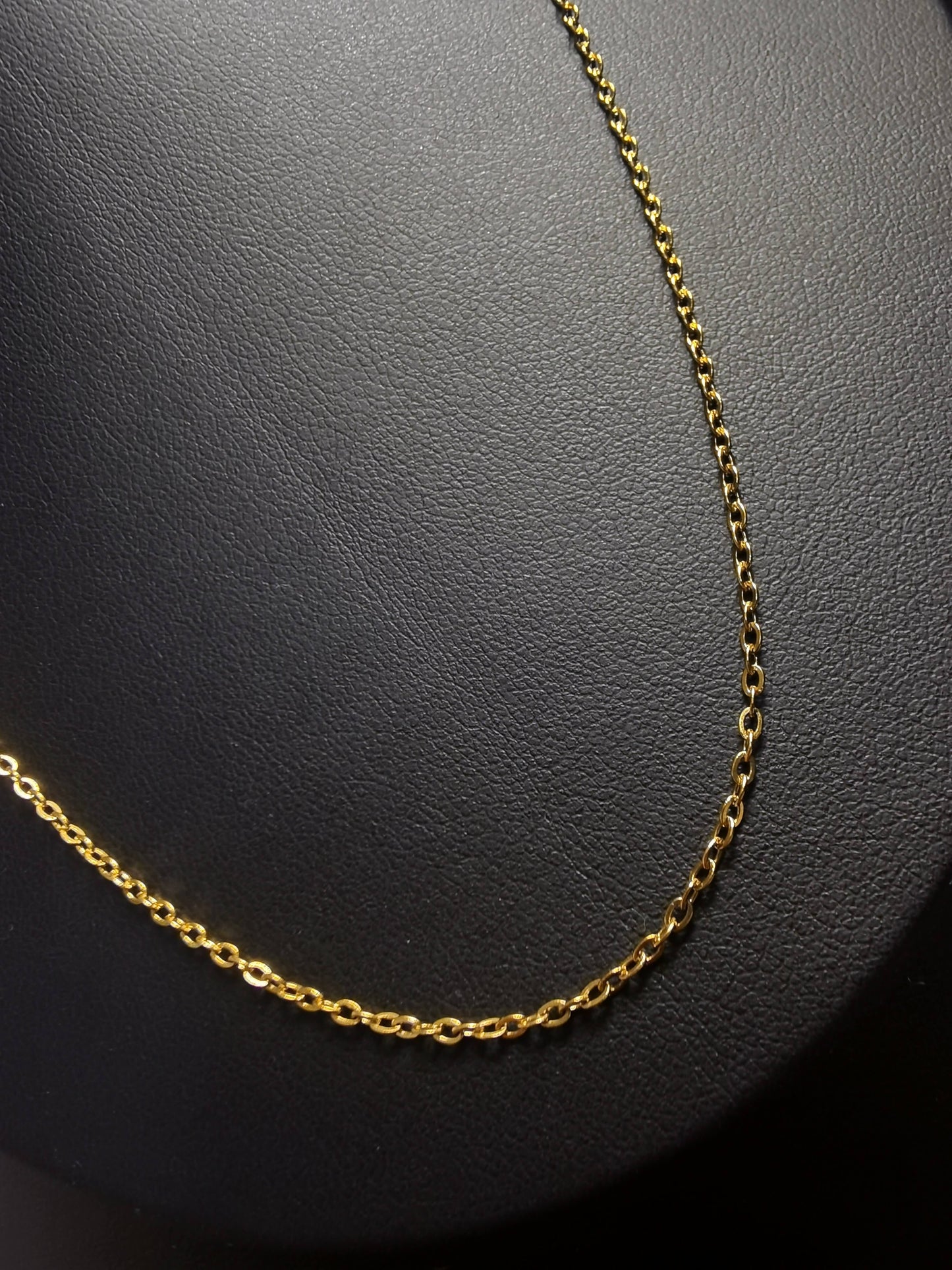 O Chain Necklace 18k gold-plated Titanium Steel Trendy Jewelry 2025 GMJBC005