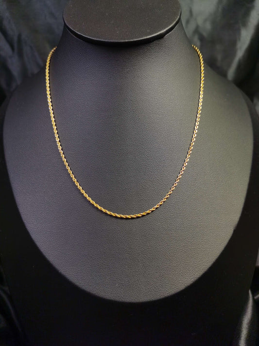 Beaded Chain Necklace 18k gold-plated Titanium Steel Trendy Jewelry 2025 GMJBC010