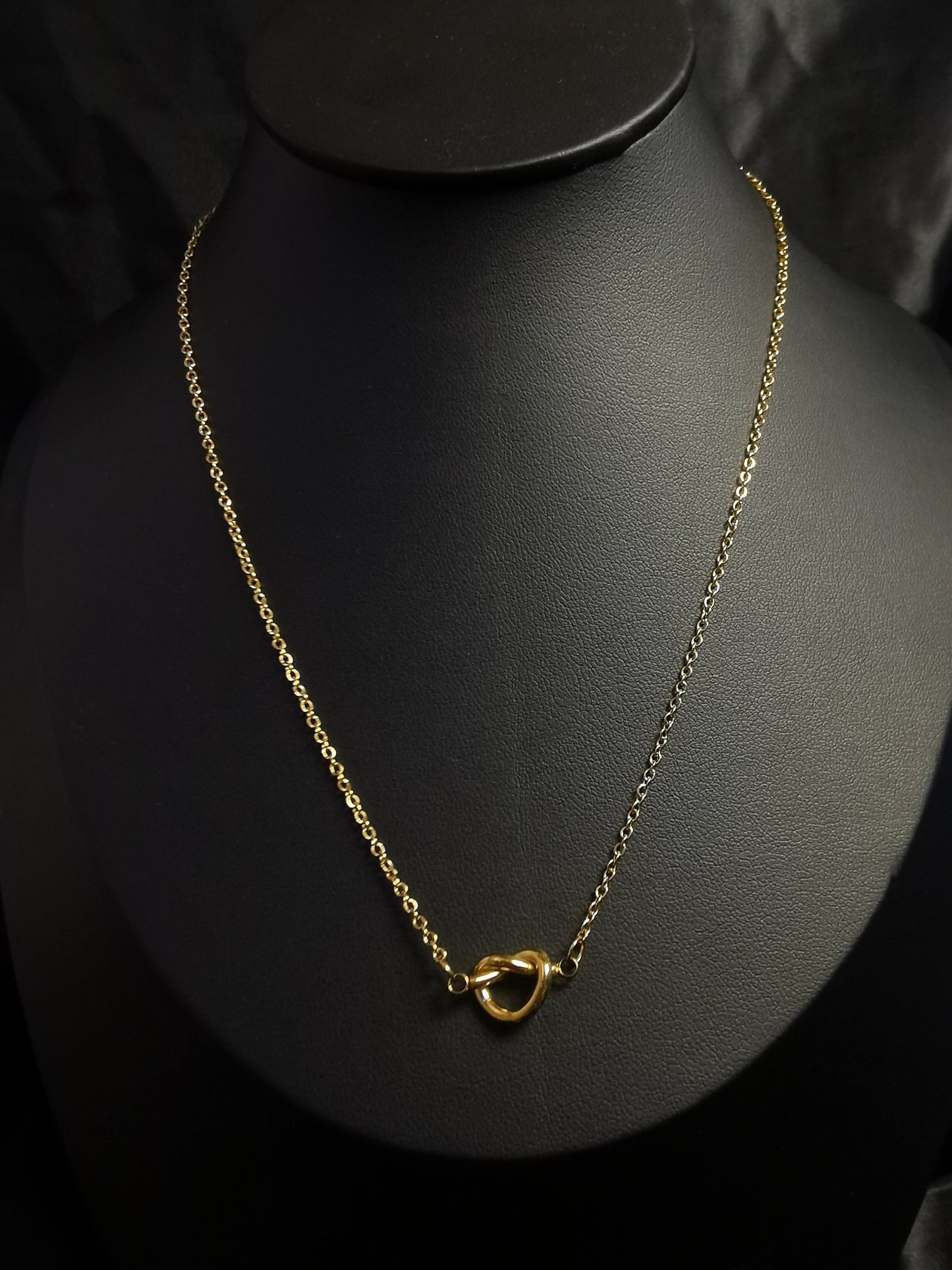 Knot Necklace 18k gold-plated Titanium Steel   chain Trendy Jewelry 2025 GMJN029