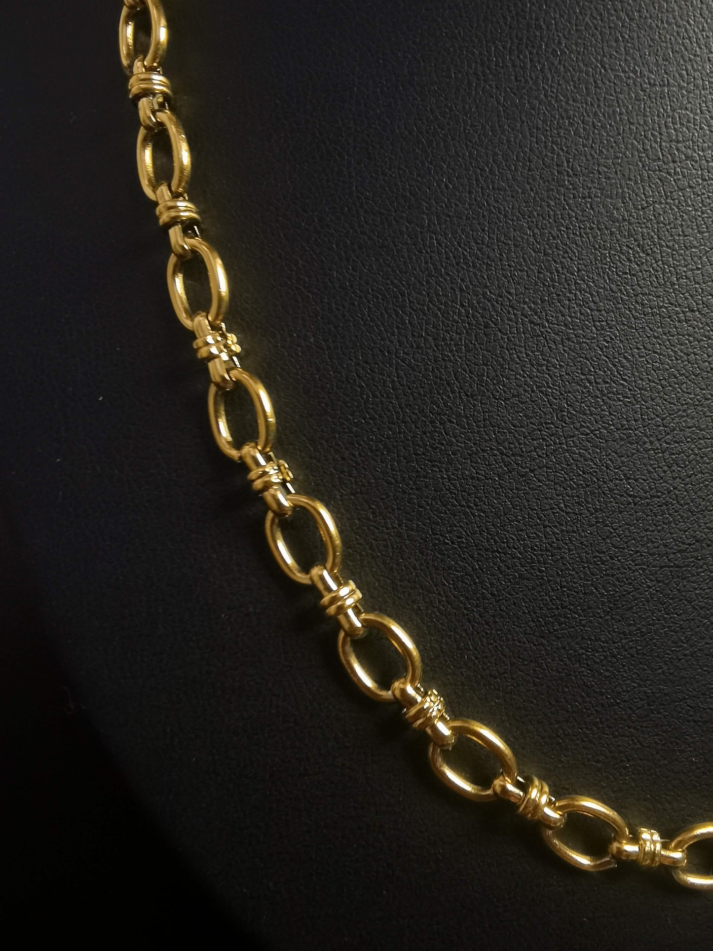 Zircon Joint Chain Necklace 18k gold-plated Titanium Steel Trendy Jewelry 2025 GMJBC017