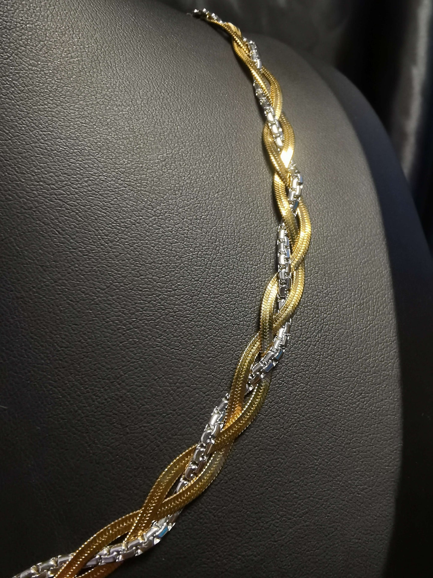 Multiple Chain Necklace 18k gold-plated Titanium Steel Trendy Jewelry 2025 GMJBC019