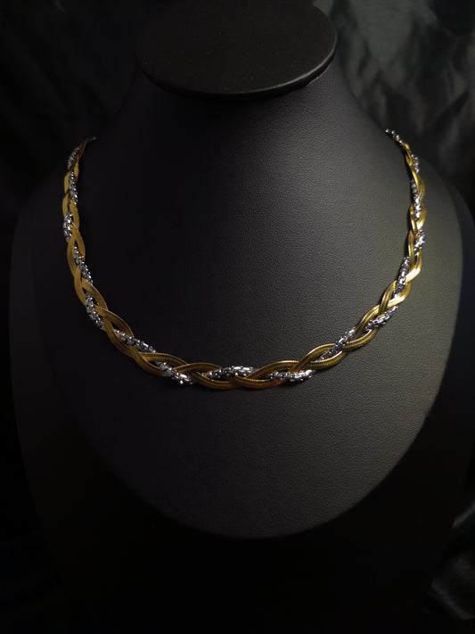 Multiple Chain Necklace 18k gold-plated Titanium Steel Trendy Jewelry 2025 GMJBC019